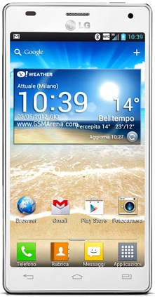 Смартфон LG Optimus 4X HD P880 White - Рославль