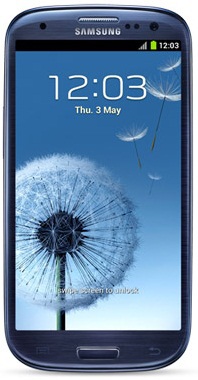Смартфон Samsung Galaxy S3 GT-I9300 16Gb Pebble blue - Рославль
